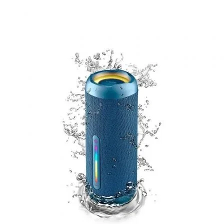 Ngs Altavoz Portátil Bluetooth 30W con Luces RGB IP67 Color Azul Ngs Altavoz Portátil Bluetooth 30W con Luces RGB IP67 Color Azul